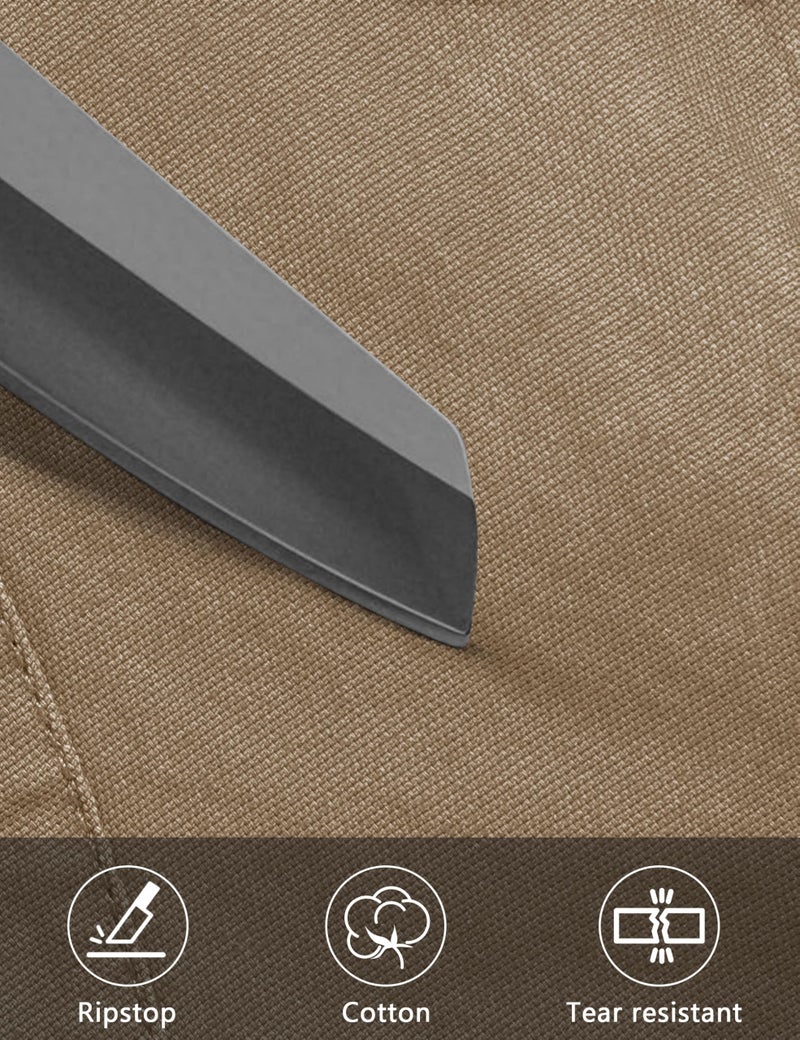 CRYSULLY بنطلونات تكتيكية للرجال من CRYSULLY بـ 9 جيوب، بنطلونات كاكي للرجال، بنطلونات خارجية مقاومة للتمزق للمشي 32 - Image 5