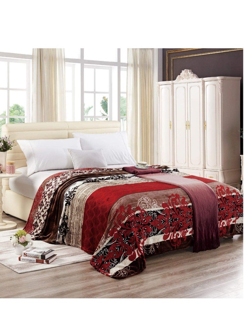 Moon Single Size Throw Blanket All Season Warm Lightweight Super Soft Microfiber Flannel For Couch Bed And Sofa 150x200 CM  - Image 2