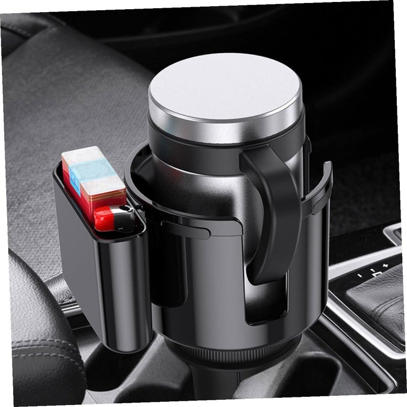Car Cup Holder Organizer Stand Plastic Drink Cup Holder for Car Vehicle with Multi-Functional Storage and Water Bottles - Image 4