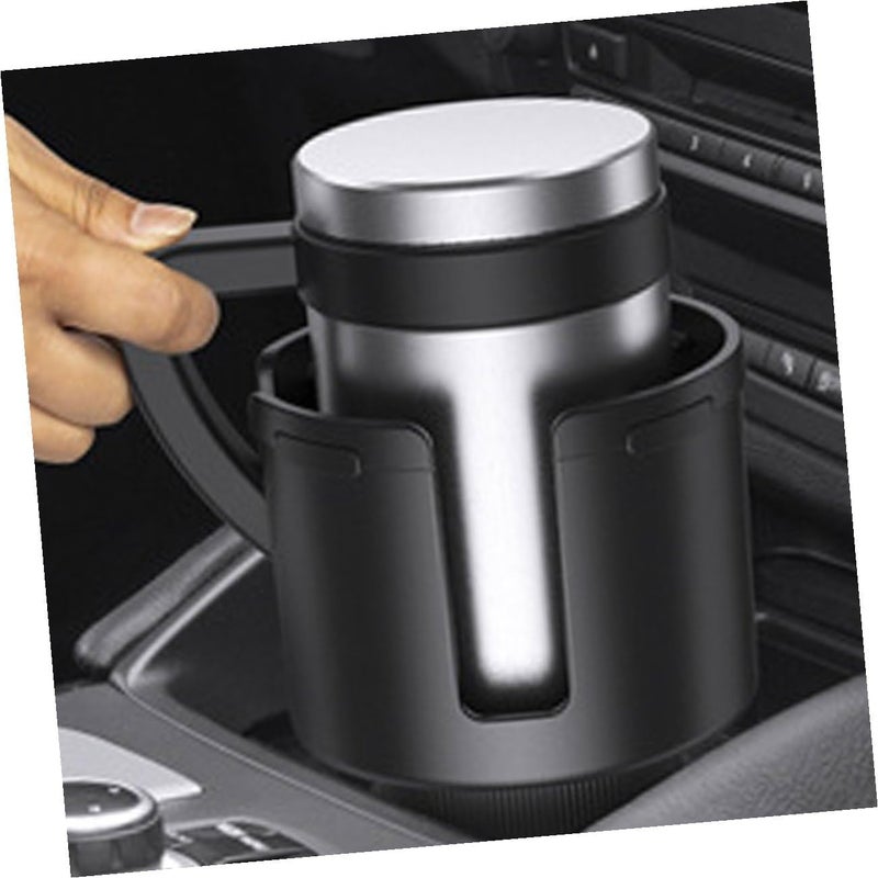 Car Cup Holder Organizer Stand Plastic Drink Cup Holder for Car Vehicle with Multi-Functional Storage and Water Bottles - Image 3