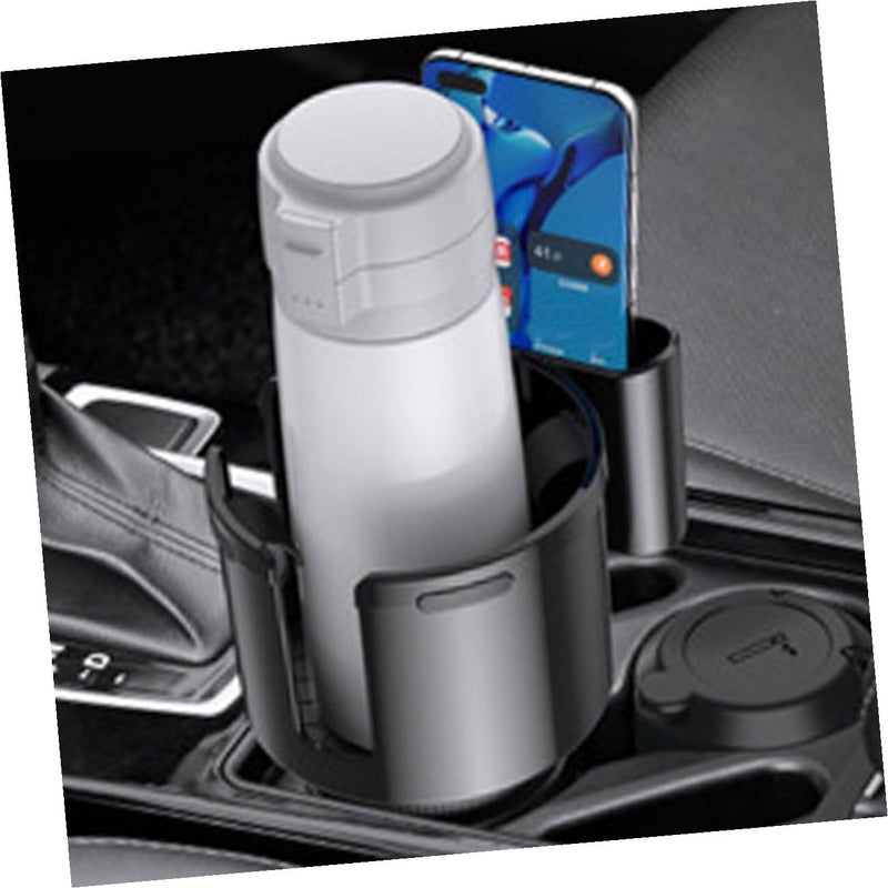 Car Cup Holder Organizer Stand Plastic Drink Cup Holder for Car Vehicle with Multi-Functional Storage and Water Bottles - Image 5