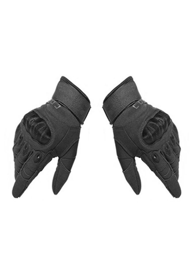 NIBEMINENT Winter Thermal Waterproof And Windproof Touched Screen Zipper Sports Gloves 20.0x15.0x7.0centimeter 