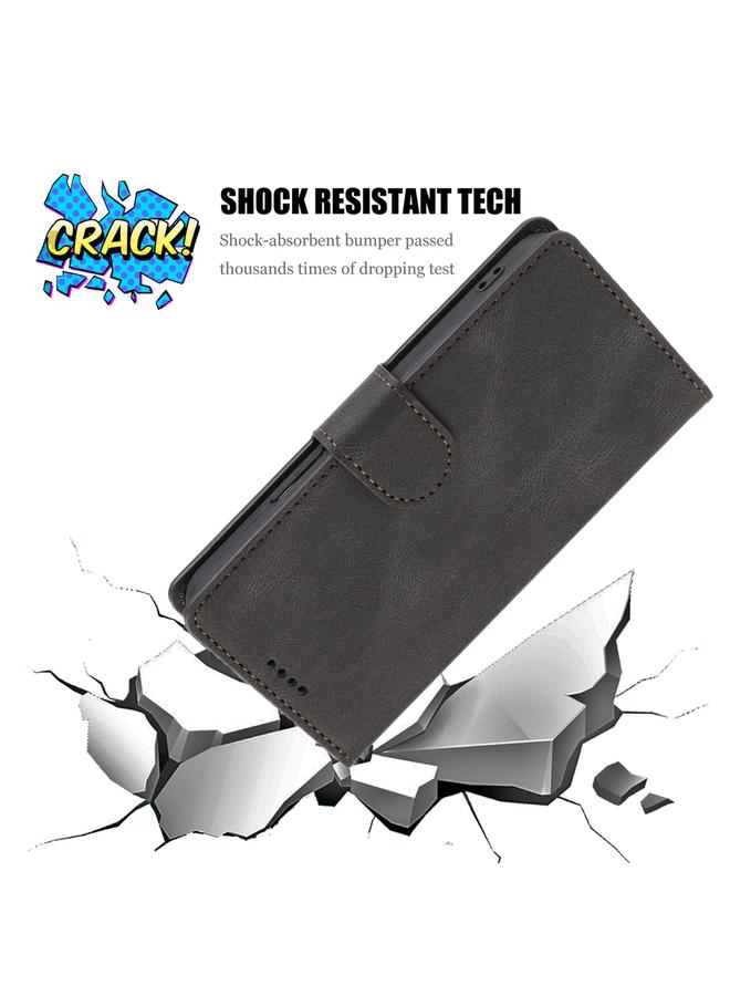 S-TOP Case For iPhone 14 Pro Fantasy Classic Skin-feel Calfskin Texture Leather Case - Image 5