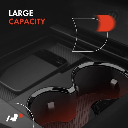 A-Premium حامل أكواب A-Premium متوافق مع لاند روفر رينج روفر 2007-2021، ديسكفري 2017-2021، ديسكفري سبورت 2015-2021، LR2، LR3، LR4، ديفندر 90 110، رينج روفر سبورت، أمامي، في الكونسول الوسطي - Image 5