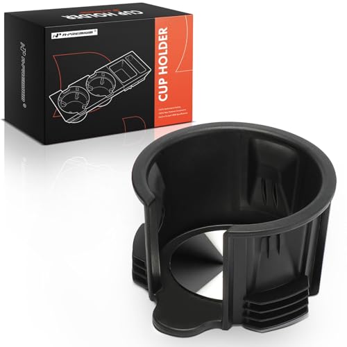 A-Premium حامل أكواب A-Premium متوافق مع لاند روفر رينج روفر 2007-2021، ديسكفري 2017-2021، ديسكفري سبورت 2015-2021، LR2، LR3، LR4، ديفندر 90 110، رينج روفر سبورت، أمامي، في الكونسول الوسطي - Image 1