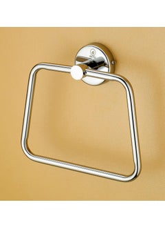 iSTAR iSTAR Stainless Steel Towel Ring/Napkin Ring/Towel Stand for Bathroom Towel Holder with Chrome Finish (Pack of 1)  - Image 2