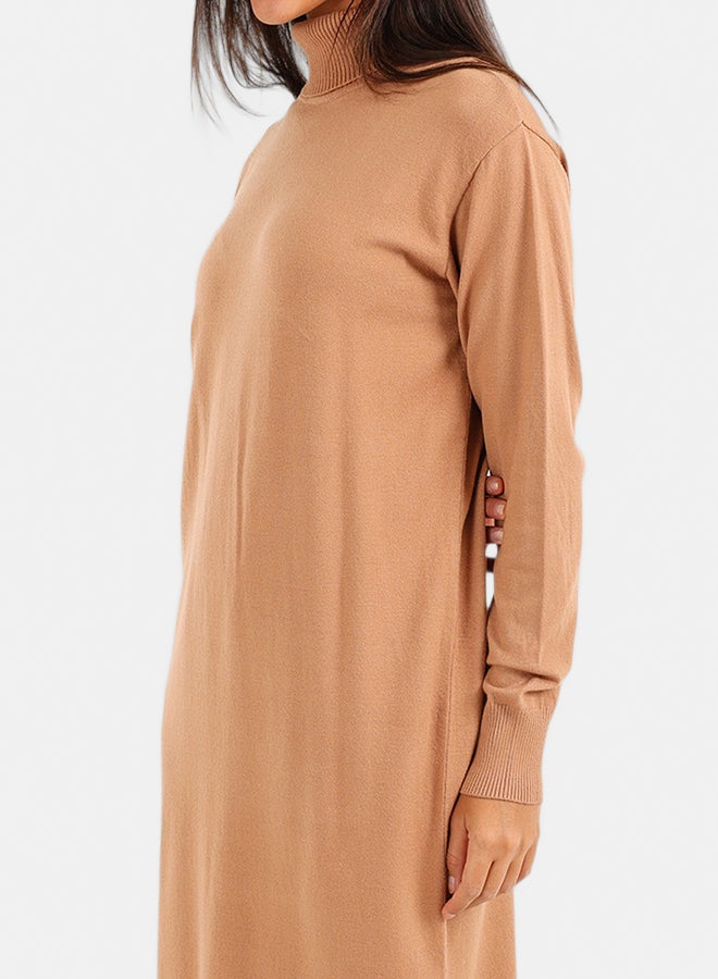 Carina Knit Turtle Neck Midi Dress - Image 5