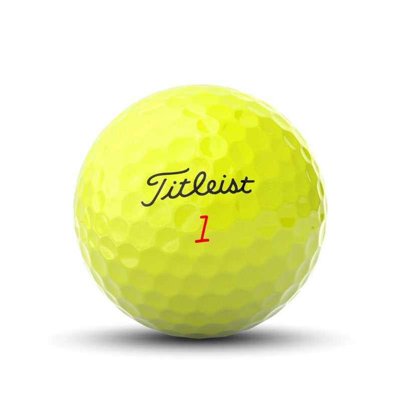 Titleist TruFeel Golf Balls, Yellow (One Dozen) - Image 4