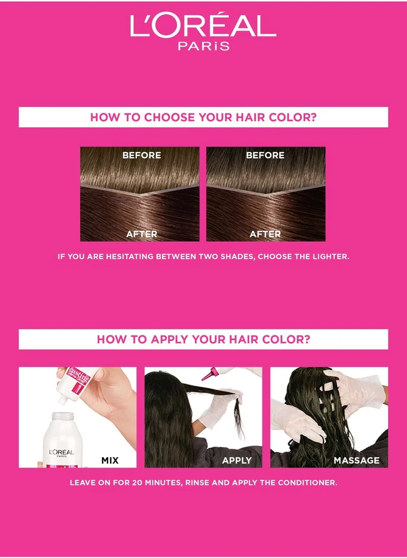 L'OREAL PARIS Casting Creme Gloss Hair Color 500
