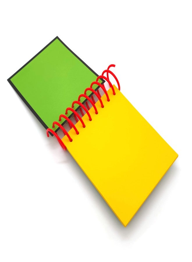 ASVP Shop STEVE - Handy Dandy Notebooks - Pack of 6 Notebooks With 6 Black Crayons - Image 3