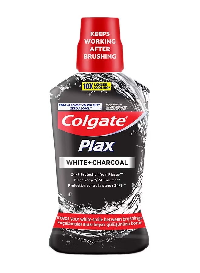 كولجيت غسول الفم بلاكس بالفحم أسود 500ملليلتر - Image 1