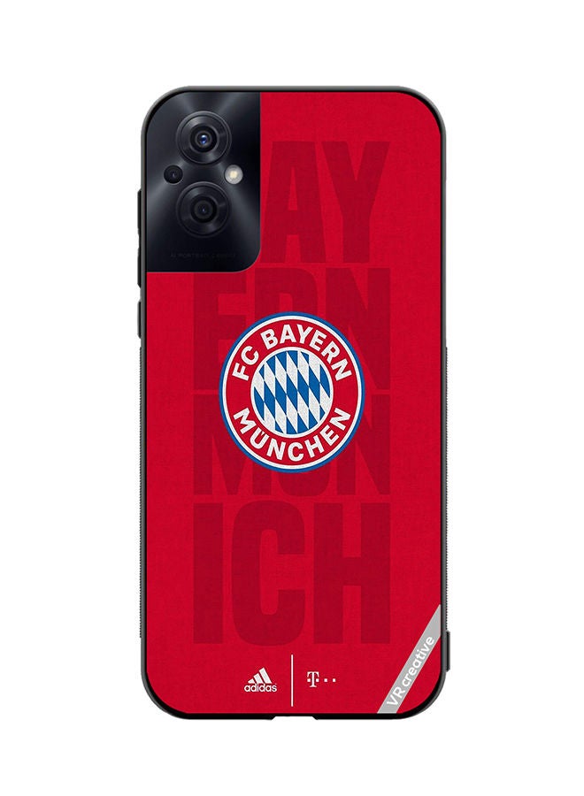 VR CREATIVE Protective Case Cover For Oppo Reno8 Z Fc Bayern Munich Design Multicolour - Image 1
