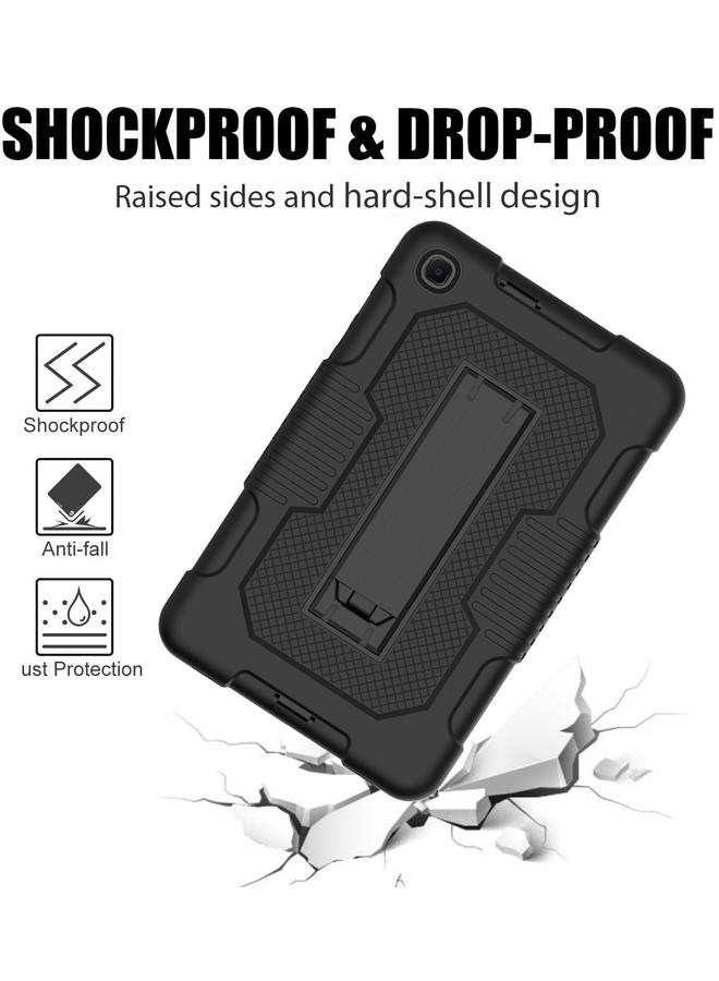 S-TOP Case For Samsung Galaxy A 8.4 T307 Contrast Color Robot B2 Silicone Hybrid PC Tablet Case with Holder - Image 5