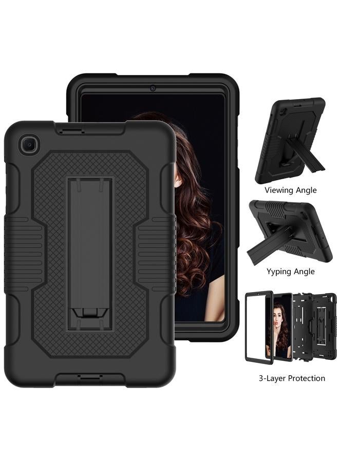 S-TOP Case For Samsung Galaxy A 8.4 T307 Contrast Color Robot B2 Silicone Hybrid PC Tablet Case with Holder - Image 4