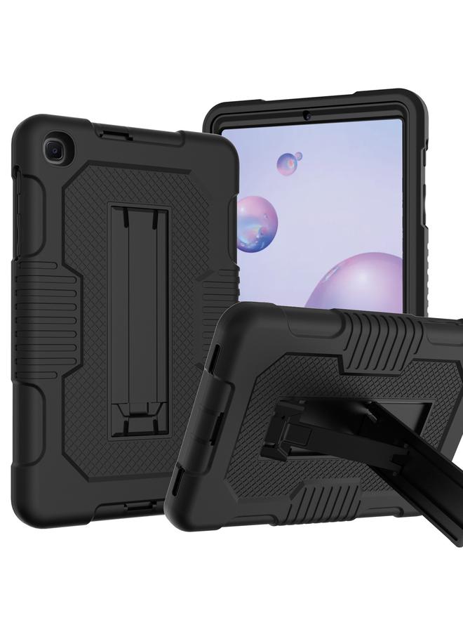 S-TOP Case For Samsung Galaxy A 8.4 T307 Contrast Color Robot B2 Silicone Hybrid PC Tablet Case with Holder - Image 1