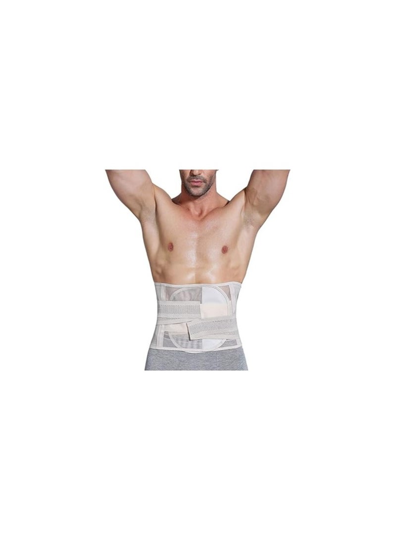 SOLARAE Men Slimming Belt, Trimmer for Men Back, Lightweight Waistband Men Slimming Bands, Waist Trimmer Belt, Men Slimming Waist Belt, Belly Burner Belt, Gym Belts Corset, Man Lose Weight, Waistline 90-100cm - Image 1