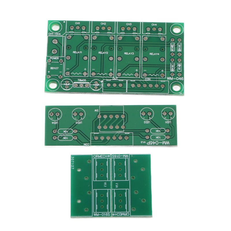 Audio Input Switch Module DIY Switching Board 4 Way Signal Selector Amplifier Relay - Image 5