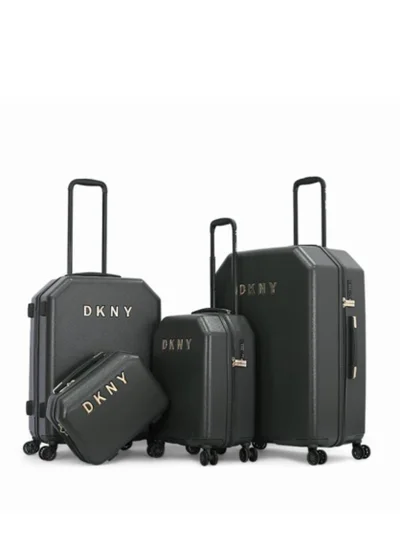 DKNY Dkny Allure Hardside Luggage on Wheels for Unisex | Ultra Lightweight ABS on with Spinner Wheels 4 Color Forest Green