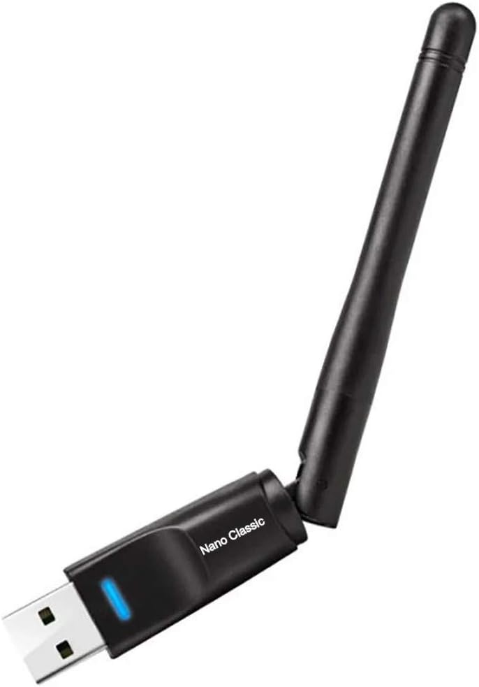 أداة Nano Classic 2.4G WiFi USB لاسلكية متوافقة مع أنظمة Mac وWindows، والكمبيوتر المحمول، والكمبيوتر الشخصي، وأجهزة Mag.