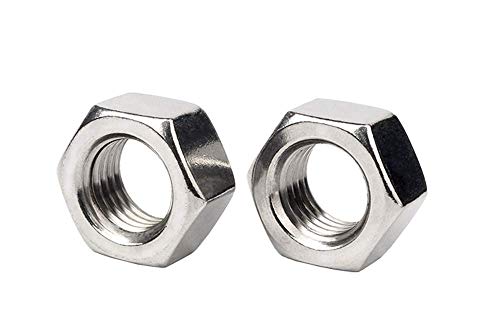 RuoFeng Stainless Steel Hex Nut Pack of 50 (M2) - Image 1