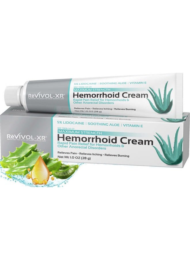 REVIVOL-XR 5% Lidocaine Numbing Cream - Image 1