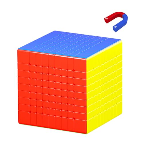 HELLOCUBE 9x9 Magnetic Speed Cube Stickerless Cube - Image 1