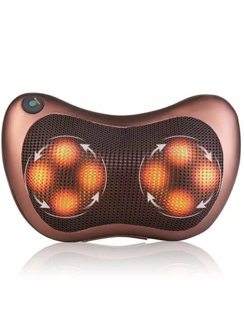 general Electric Neck Shoulder Massage Pillow - Car & Home Use with Heat Therapy - Image 1