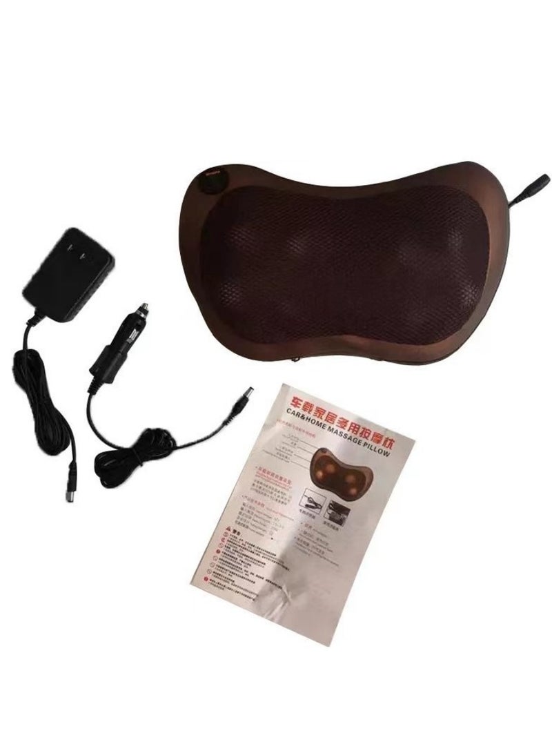 general Electric Neck Shoulder Massage Pillow - Car & Home Use with Heat Therapy - Image 5