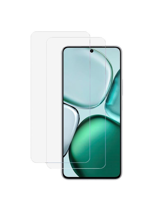 SanHu 2 Piece Pack for Honor X9c Smart 5G Screen Protector - Full Coverage Delicate Touch Tempered Glass Screen Protector for Honor X9c Smart 5G，Clear - Image 1