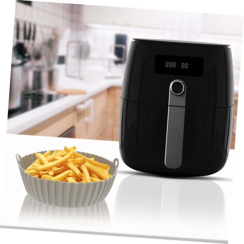 Washable Silicone Air Fryer Mat Non Stick Reusable Kitchen Accessory - Image 5
