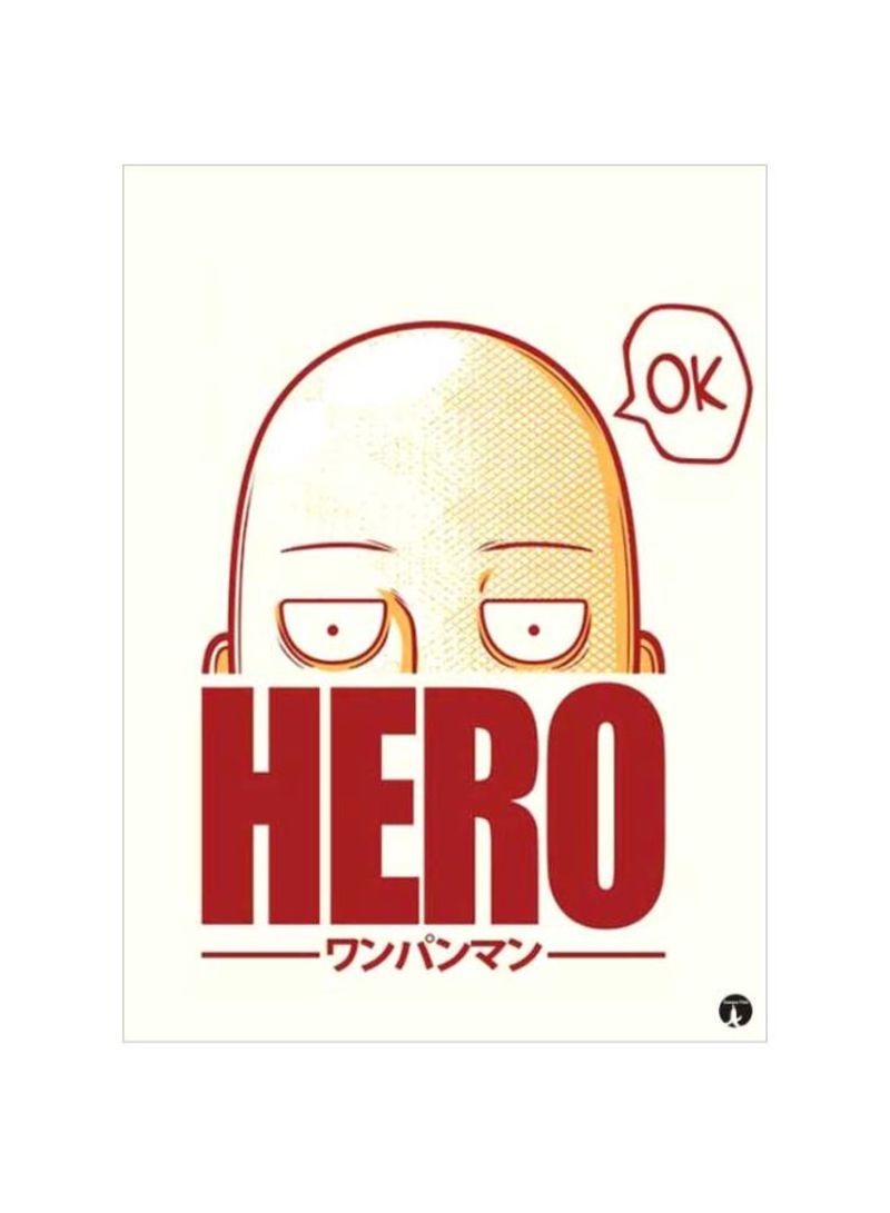 RKN Hero Printed Mousepad Red/Yellow