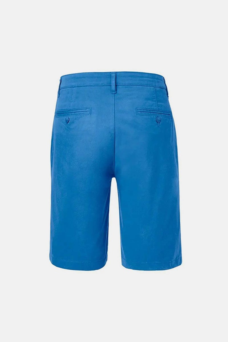 Tchibo Men Regular Fit Bermuda Shorts, Light Blue - Image 3