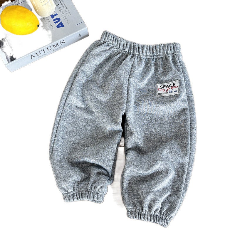 Children'S Sweatpants Boys And Girls Baby'S Leg Pants Casual Pants Fashionable All-Match Outer Wear Harlan Pants Sports Pants - Image 5