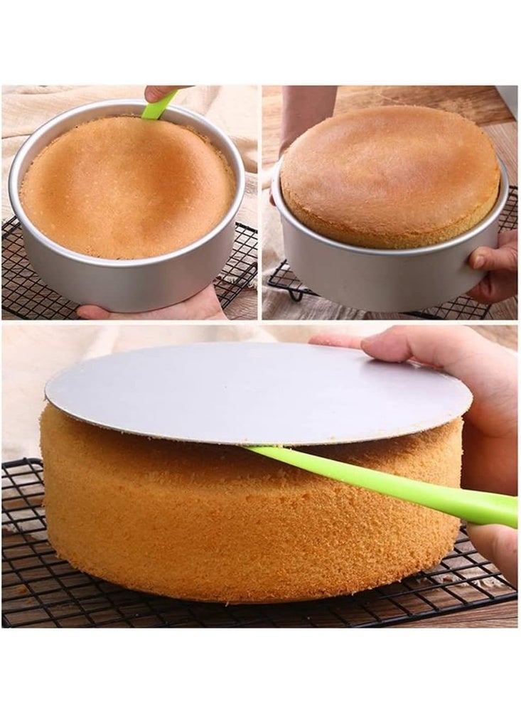 Round Cake Pans,Deep Cake Baking Pan Removable Bottom,For Layer Cake Chiffon Cheesecake,Healthy Metal Cake Tin For Birthday Wedding Party（8inch） - Image 5
