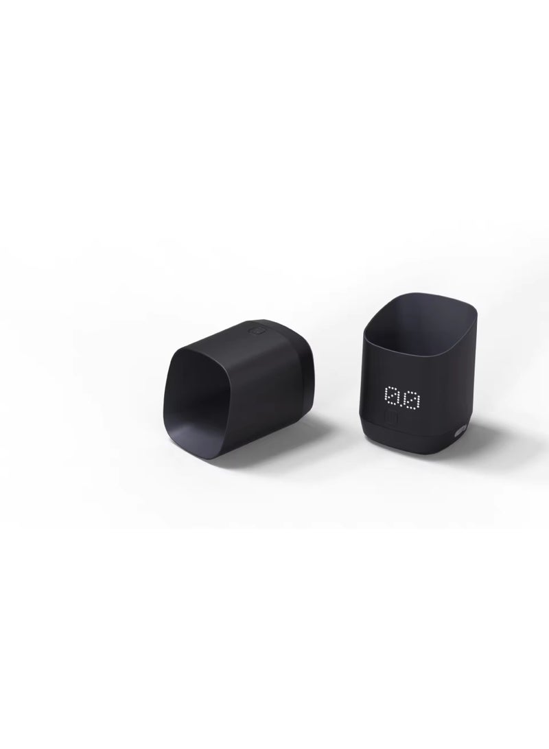 أو إي إم ميزان رقمي للشاي والقهوة – قابل لإعادة الشحن، شاشة LCD مضاءة، مادة ABS - Image 3