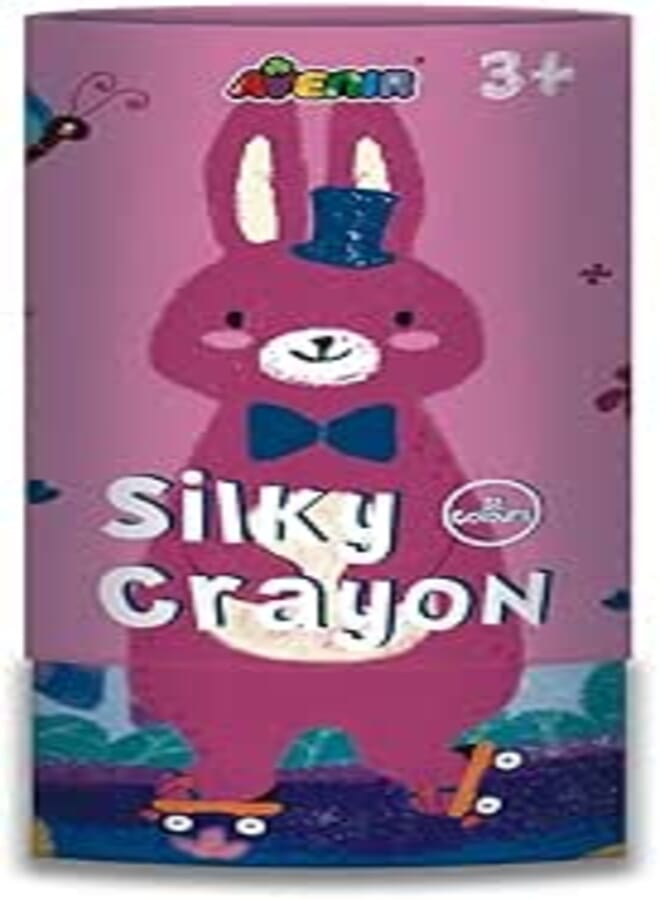 Avenir BTS196006 Silky Crayon Bunny, Mixed Colours