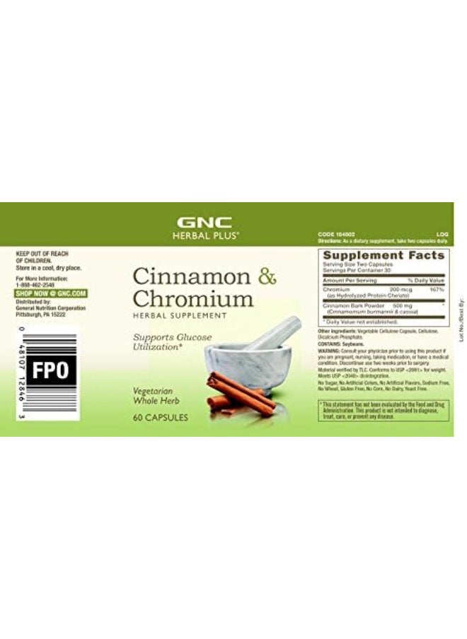 Herbal Plus Cinnamon And Chromium