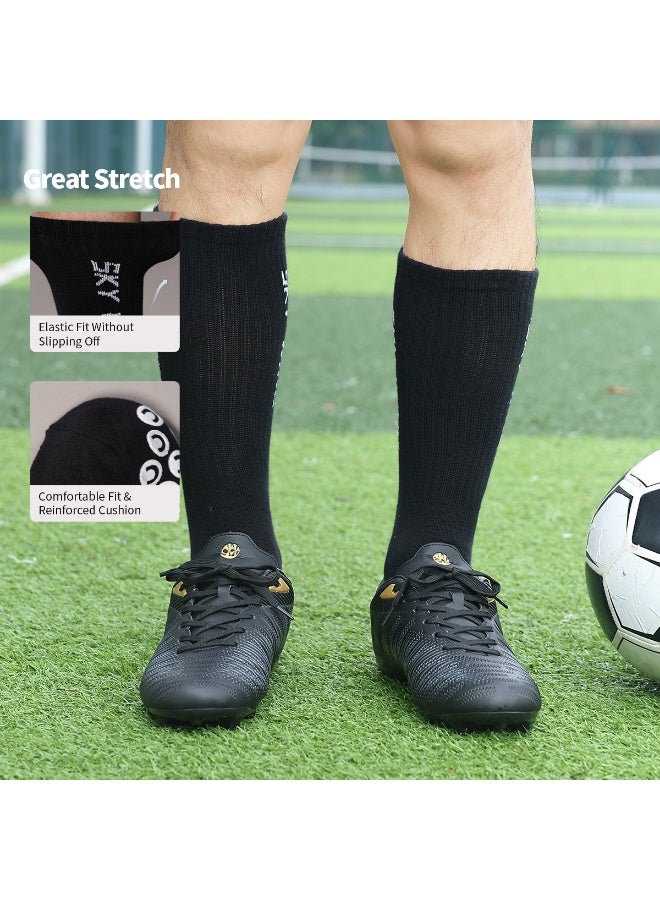 SKY WING Soccer Socks for Men & Women  Knee High Football & Softball Sports Wicking Non-Slip Athletic Long Socks 1/2/3/4 Pairs - Image 2