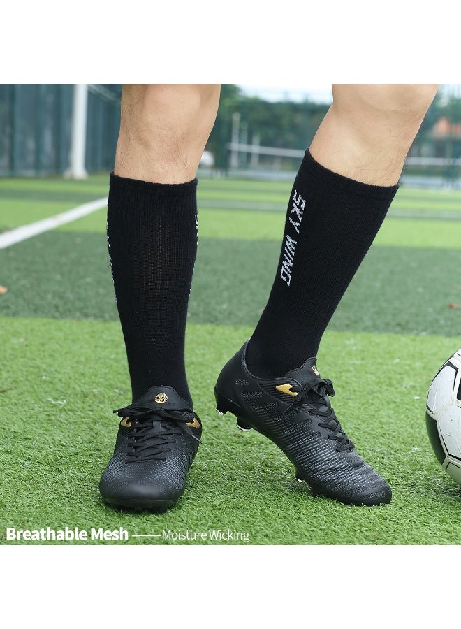 SKY WING Soccer Socks for Men & Women  Knee High Football & Softball Sports Wicking Non-Slip Athletic Long Socks 1/2/3/4 Pairs - Image 3