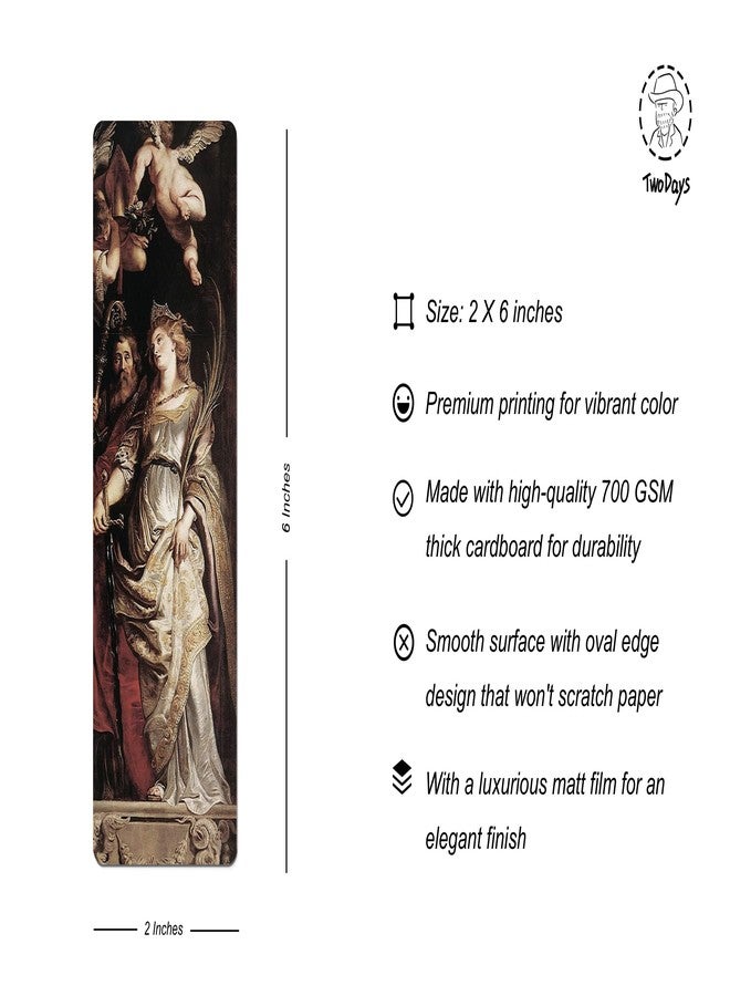 TwoDays Dark Academia Bookmarks for Women, Dark Romance Stuff for Book Lovers, Moody Gothic Book Accessories for Bookish. (Set of 10, 6'' x 2'') - Image 2