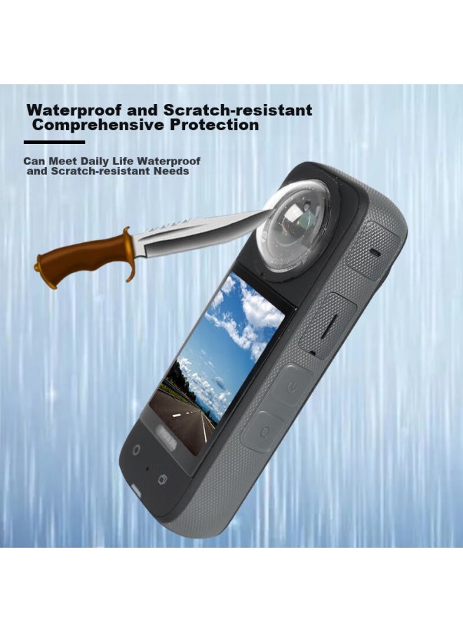 Odd Leaves Qiyehou Lens Protector Cover, Suitable For Insta 360 X3 Panoramic, Insta360 X3 Action Camera, Protective Film, Lens Accessory - Image 3