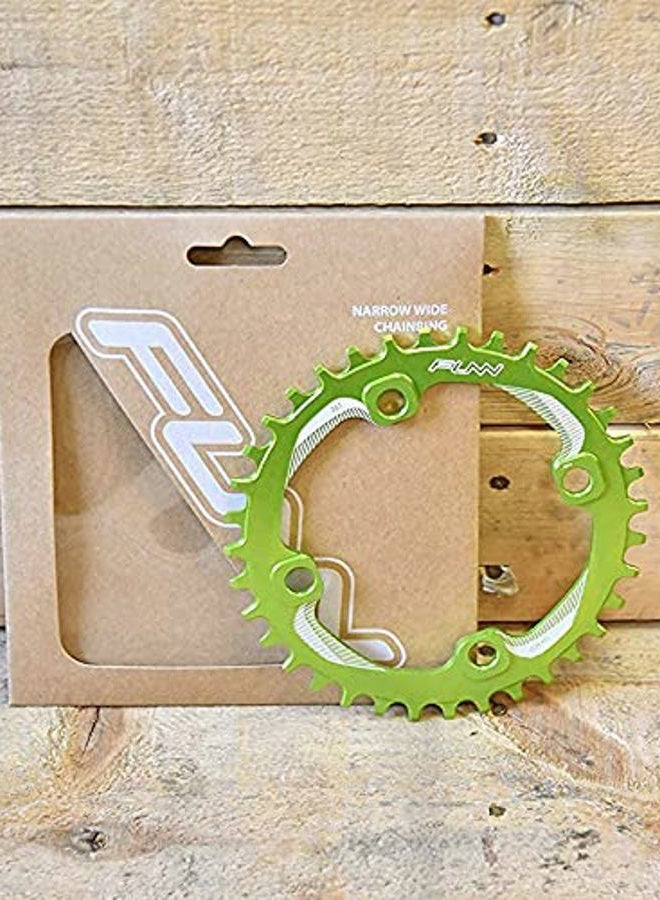 Funn Solo Narrow Wide Chainring for 9 10 11 12 Speed Chain, Fits 104mm BCD Interface Crankset, Single Speed Bike Chain Ring for MTB, BMX Bike, Gravel Bike and Road Bike (36T, Red) - Image 5