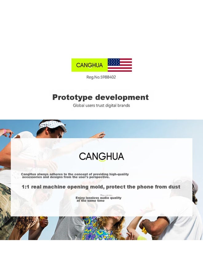CangHua Compatible With Samsung Data Cable, Dual-ended Type-c 3a Charging Cable, Super Fast Charging, For W23/z Fold4/s24/s22/s21/+/fe/note20/ultra, 1.5 Meters - Image 1