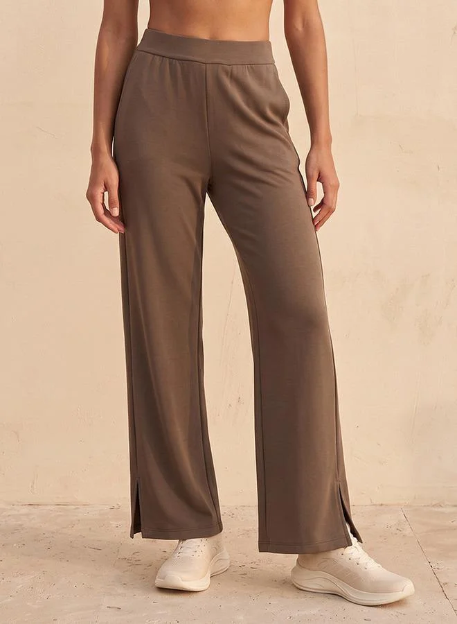 Splash Active #cnf cat# Track Pants with Slit Hem
