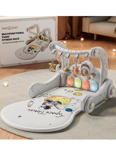 لو.بيبي.في  3 in1 Baby Play Mat,Activity Center Gym Infant Toy for Tummy Time (باللغة الإنجليزية)  - Image 4