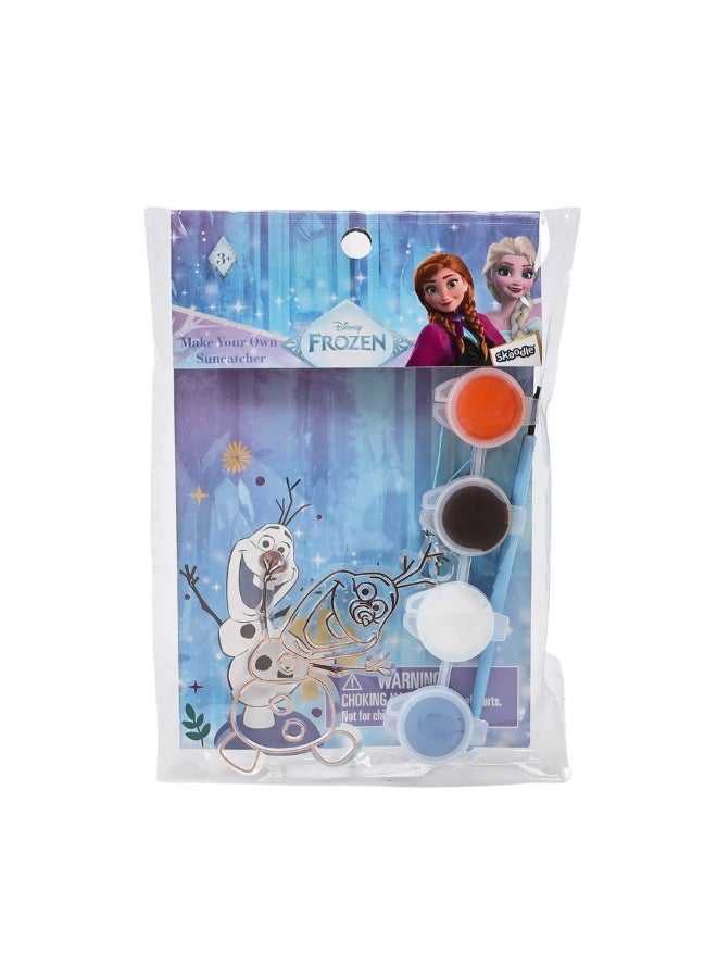 Disney Frozen Olaf Make Your Own Suncatcher | Painting Kit | Art & Craft For Kids | Fun Staycation Activity | Age 3+ - Image 3