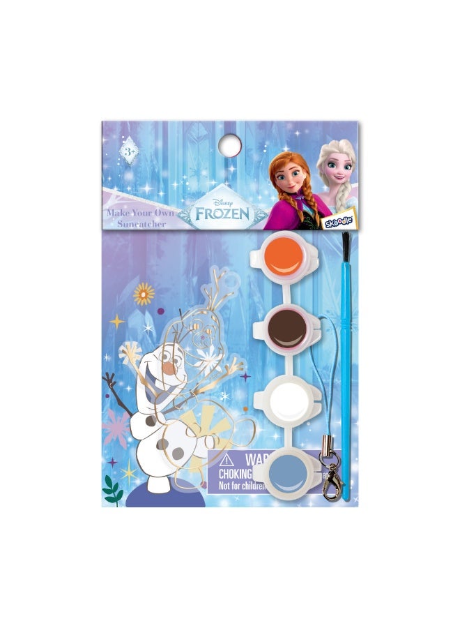 Disney Frozen Olaf Make Your Own Suncatcher | Painting Kit | Art & Craft For Kids | Fun Staycation Activity | Age 3+ - Image 1
