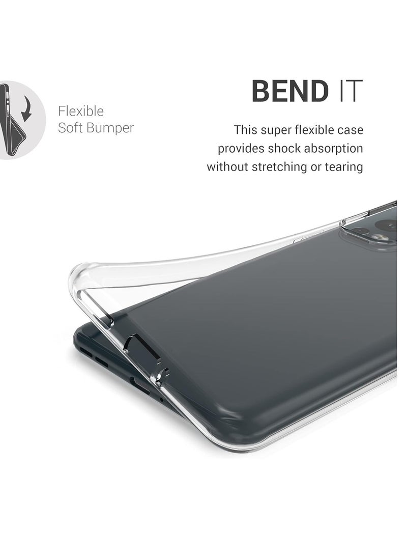 Generic OnePlus Nord 2T 5G Case, Ultra Slim Transparent Clear Soft TPU Case Cover  - Image 3