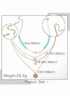 Excefore White Layered Necklace  - Image 5