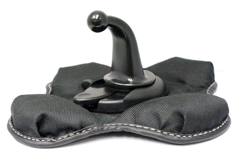ChargerCity Portable Beanbag Dashboard Friction Mount Compatible with All 17mm Ball Joint Connection Nuvi Drive DriveSmart Dezl RV OTR LMT LM 5/6/7 inch Screen GPS - Image 1